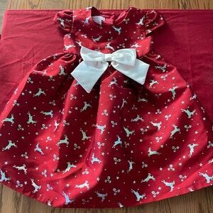 Bonnie Jean Little Girl Beautiful Holiday Dress size 6